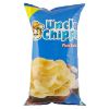 Front view of Uncle Chips Plain Salted 48g pack - classic crispy potato chips.