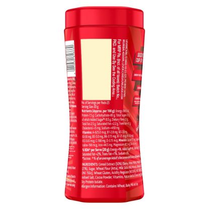 Back view of 500g Boost nutrition drink packaging - buy boost online at Nitya Online UK