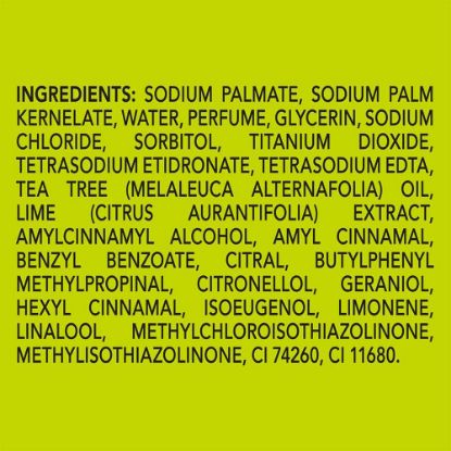 Ingredients and fragrance details for Liril Lemon Soap - ideal for daily use