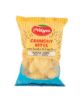 Front view of Nitya Tapioca Chips Plain 'n' Salted 150g - classic golden cassava chips