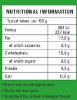 nutritional details for spicy garlic pickle