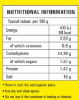 nutritional information for Priya’s Ginger Garlic Paste 300g
