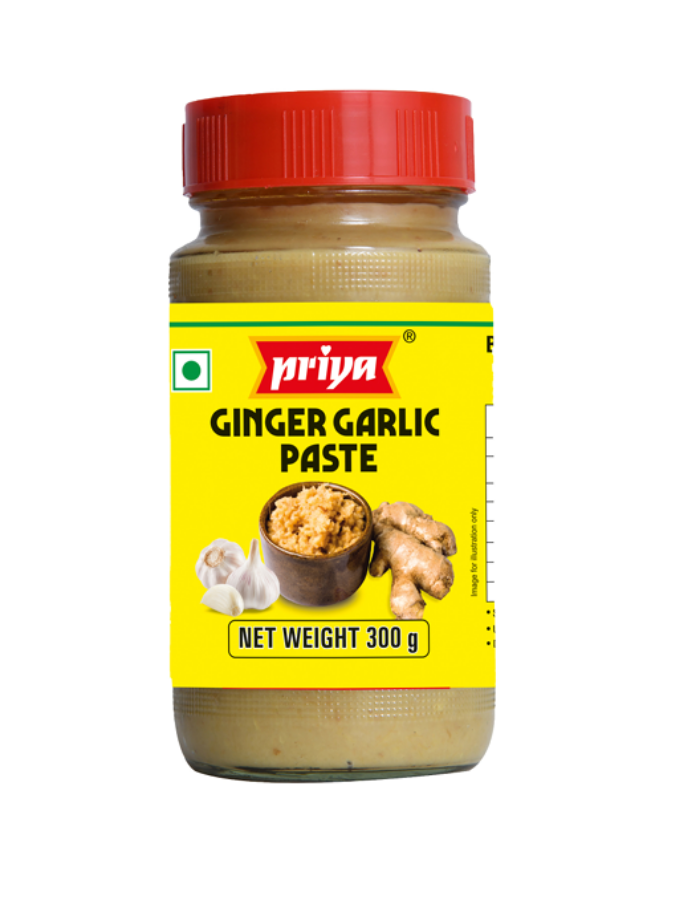 Buy Priya’s Ginger Garlic Paste 300g | Authentic Cooking Paste UK