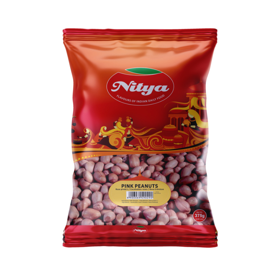 Picture of Nitya Pink Skin Peanuts Kernels - 375g