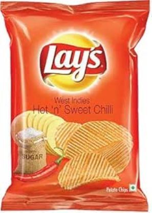 Picture of Lays Hot n Sweet Chilli - 52.9 g