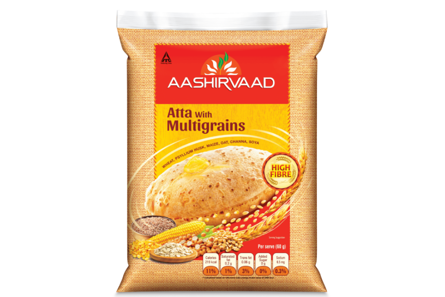 Picture of Aashirvaad MultiGrain Atta - 2kg